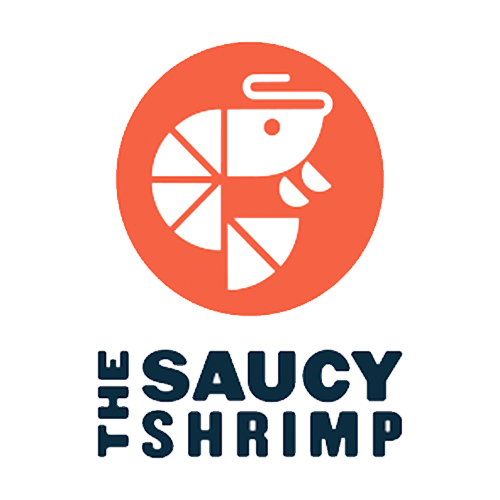 The Saucy Shrimp Logo